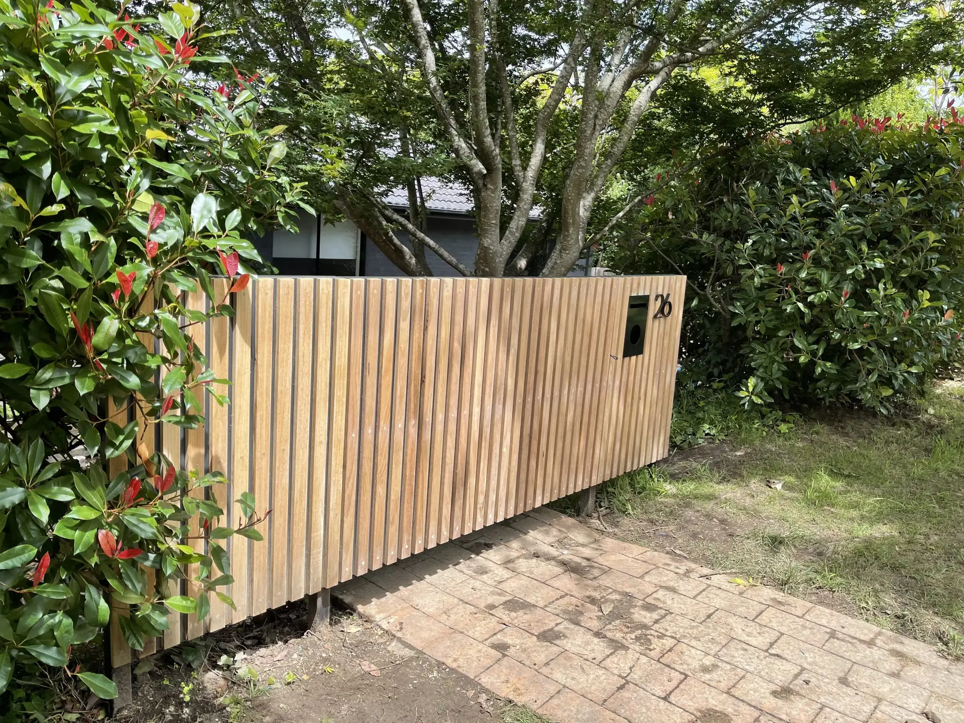Custom timber gate and structural carpentry work